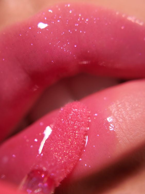 Cherry lip crystal