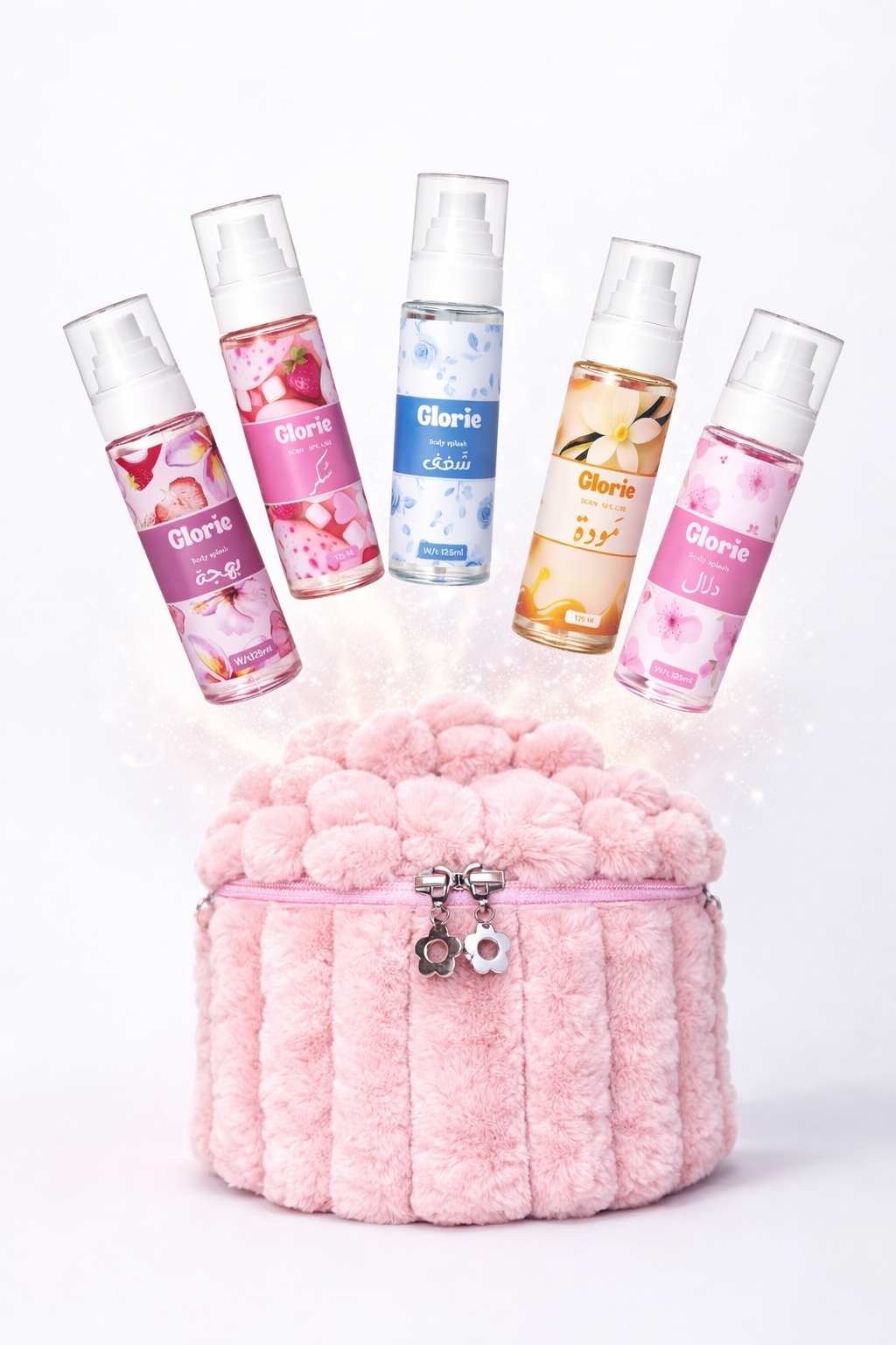 5 Body splash fullsize +Free beauty bag